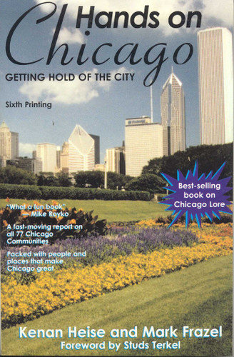 Hands on Chicago book cover by Kenan Heise