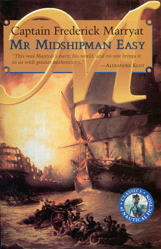 Mr Midshipman Easy book cover by Frederick Marryat