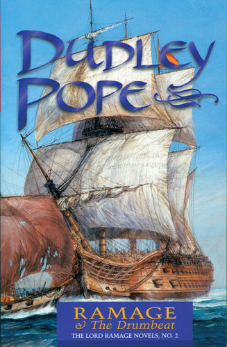 Ramage & the Drumbeat book cover by Dudley Pope