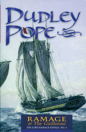Ramage & the Guillotine book cover by Dudley Pope