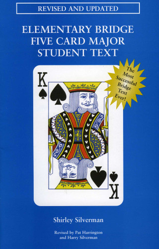Elementary Bridge Five Card Major Student Text book cover by Shirley Silverman