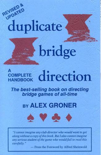 Duplicate Bridge Direction book cover by Alex Groner