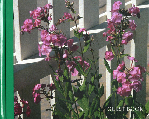 Picket Fence Guest Book book cover by 