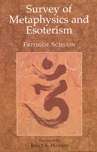Survey of Metaphysics book cover by Frithjof Schuon