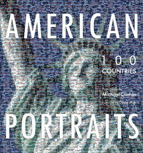 American Portraits: 100 Countries book cover by Michael Clinton