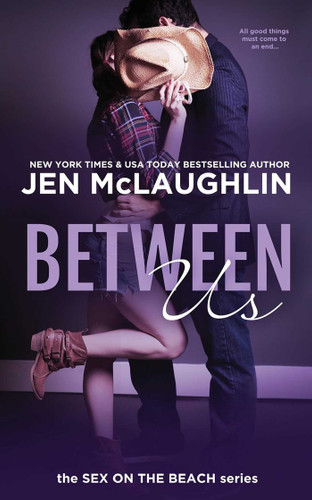 Between Us: Sex on the Beach (Sex on the Beach) book cover by Jen McLaughlin