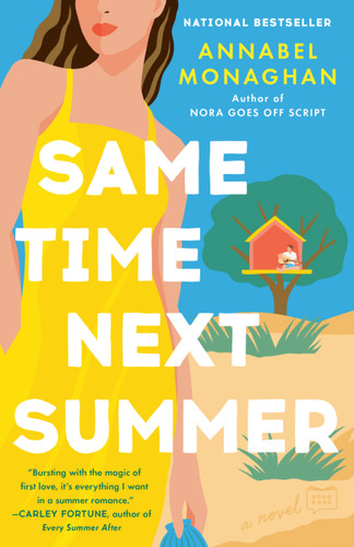 Same Time Next Summer book cover by Annabel Monaghan