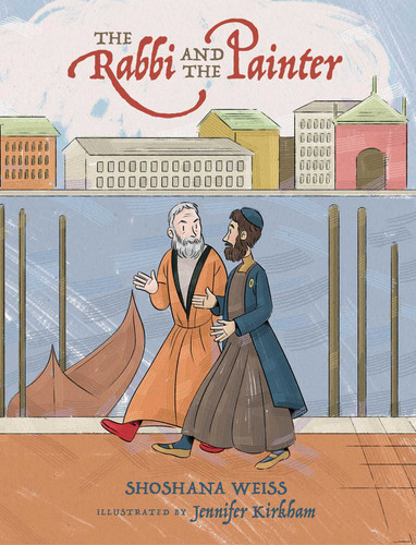 The Rabbi and the Painter book cover by Shoshana Weiss