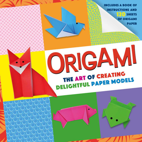 Origami: Includes a Book of Instructions and 120 Sheets of Origami Paper book cover by Lisa Miles