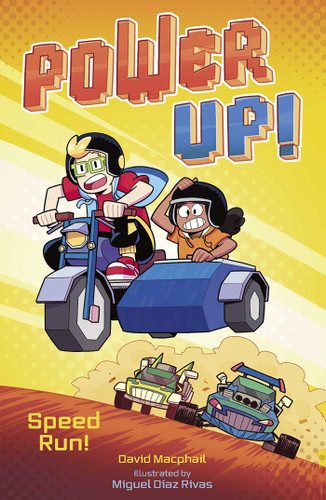 Power Up! Speedrun! (Power Up) book cover by David MacPhail