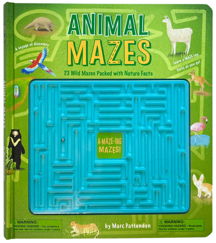 Animal Mazes: Featuring 3D Maze Game book cover by Baker
