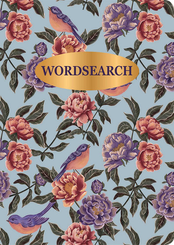 Wordsearch: Over 200 Puzzles (Sirius Linen Look Puzzles) book cover by Eric Saunders