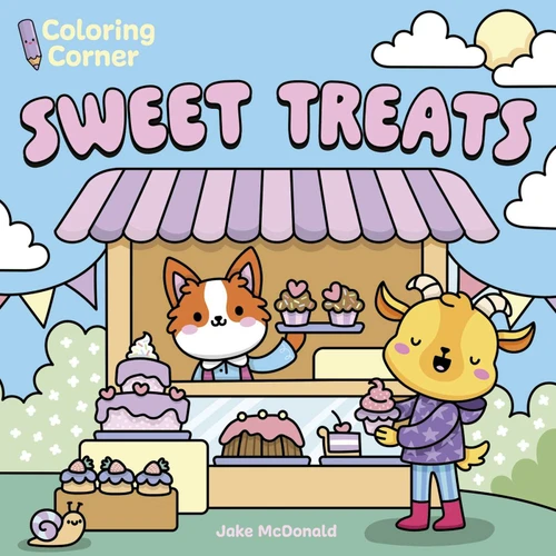 Coloring Corner: Sweet Treats (Coloring Corner) book cover by Jake McDonald