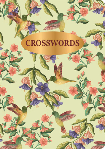Crosswords (Sirius Linen Look Puzzles) book cover by Eric Saunders