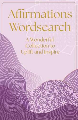 Affirmations Wordsearch book cover by Eric Saunders