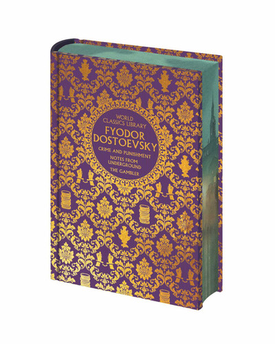 World Classics Library: Fyodor Dostoevsky: Crime and Punishment, The Gambler, Notes from Underground (World Classics Library) book cover by Fyodor Dostoevsky