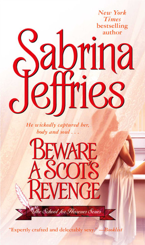 Beware a Scot's Revenge (The School for Heiresses) book cover by Sabrina Jeffries