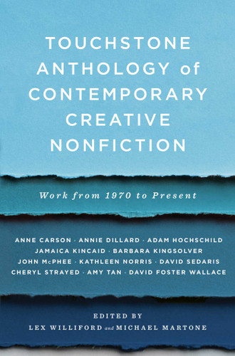 Touchstone Anthology of Contemporary Creative Nonfiction: Work from 1970 to the Present book cover by 