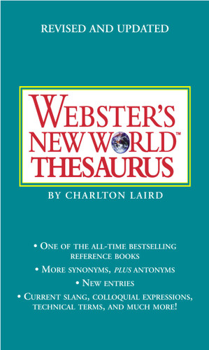 Webster's New World Thesaurus: Third Edition book cover by Webster's New World