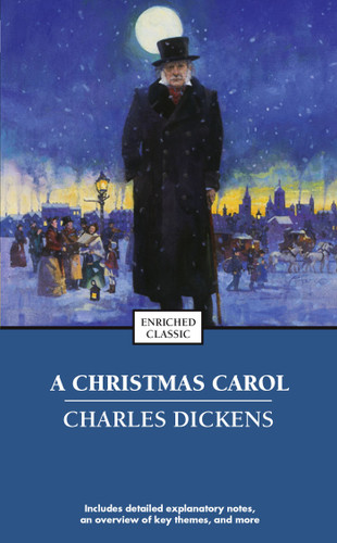 A Christmas Carol (Enriched Classics) book cover by Charles Dickens
