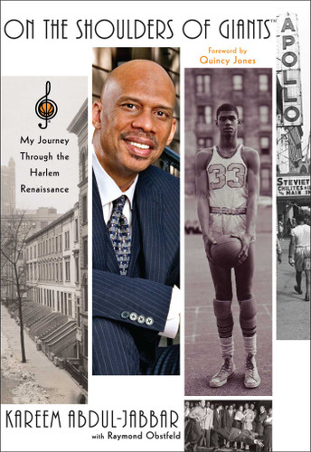 On the Shoulders of Giants: My Journey Through the Harlem Renaissance book cover by Kareem Abdul-Jabbar