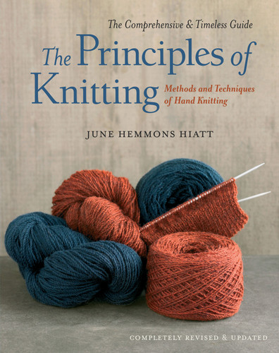 The Principles of Knitting book cover by June Hemmons Hiatt