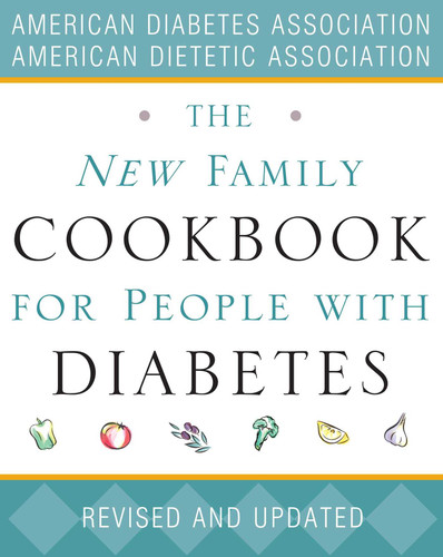 The New Family Cookbook for People with Diabetes book cover by American Diabetes Association, The American Dietetic Association