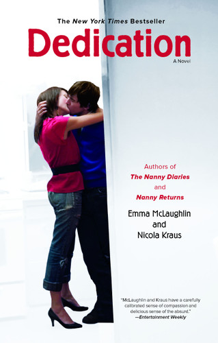 Dedication book cover by Emma McLaughlin, Nicola Kraus