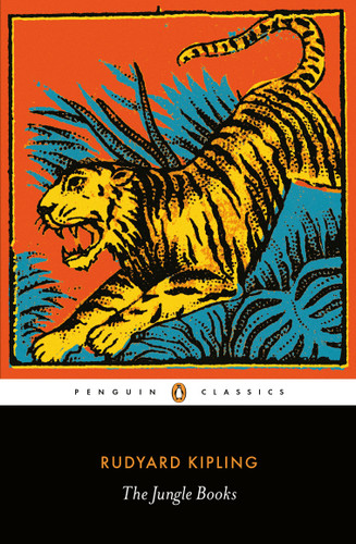 The Jungle Books book cover by Rudyard Kipling