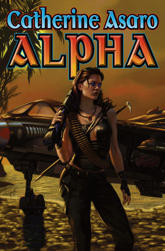 Alpha (Sunrise Alley) book cover by Catherine Asaro