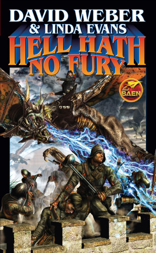Hell Hath No Fury (BOOK 2 in new MULTIVERSE series) (Multiverse Series) book cover by David Weber, Linda Evans