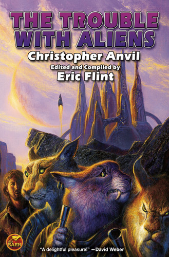 The Trouble with Aliens (Complete Christopher Anvil) book cover by Christopher Anvil