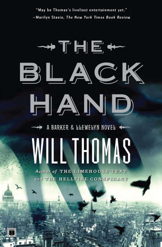 The Black Hand: A Barker & Llewelyn Novel book cover by Will Thomas
