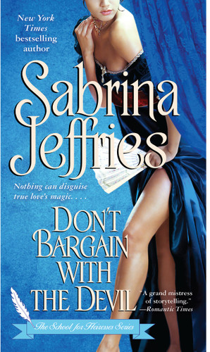 Don't Bargain with the Devil (The School for Heiresses) book cover by Sabrina Jeffries
