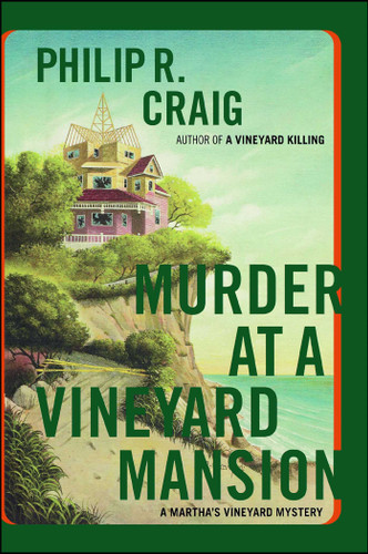 Murder at a Vineyard Mansion: A Martha's Vineyard Mystery book cover by Philip R. Craig