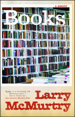 Books: A Memoir book cover by Larry McMurtry