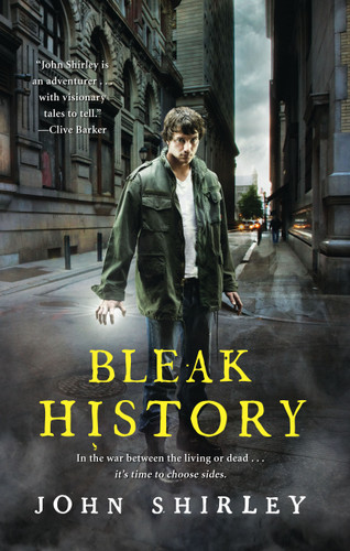 Bleak History book cover by John Shirley