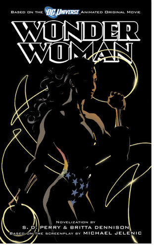 Wonder Woman book cover by S.D. Perry, Britta Dennison