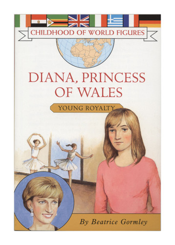 Diana, Princess of Wales: Young Royalty (Childhood of World Figures) book cover by Beatrice Gormley