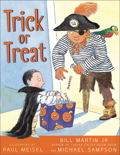 Trick or Treat? book cover by Bill Martin, Michael Sampson
