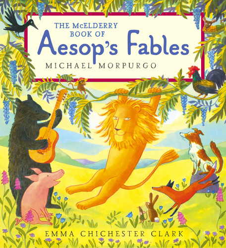 The McElderry Book of Aesop's Fables book cover by Michael Morpurgo