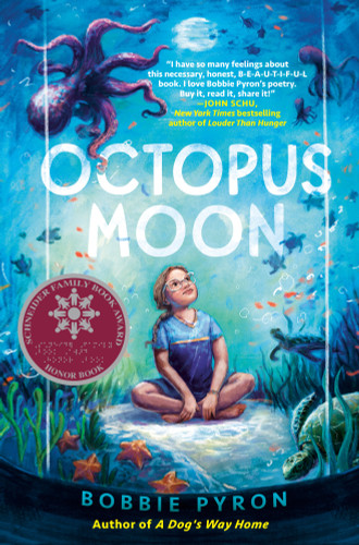 Octopus Moon book cover by Bobbie Pyron