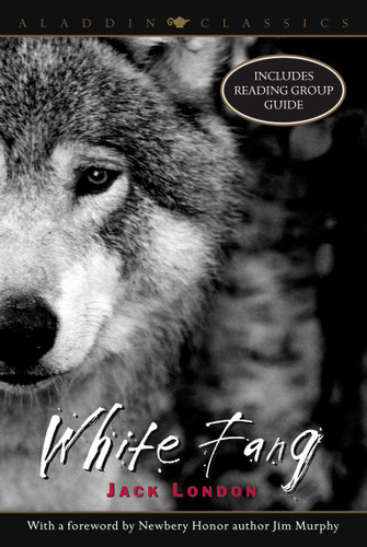 White Fang (Aladdin Classics) book cover by Jack London
