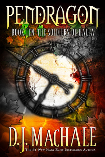 The Soldiers of Halla (Pendragon) book cover by D.J. MacHale