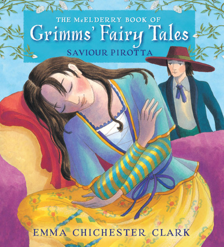 The McElderry Book of Grimms' Fairy Tales book cover by 