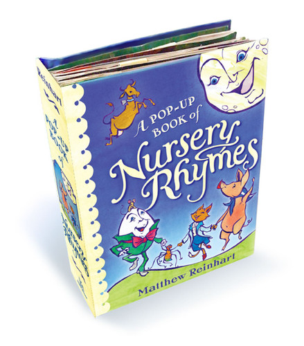 A Pop-Up Book of Nursery Rhymes: A Classic Collectible Pop-Up book cover by Matthew Reinhart