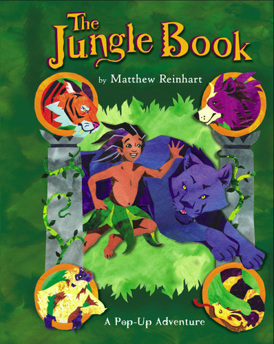 The Jungle Book: A Pop-Up Adventure book cover by Matthew Reinhart