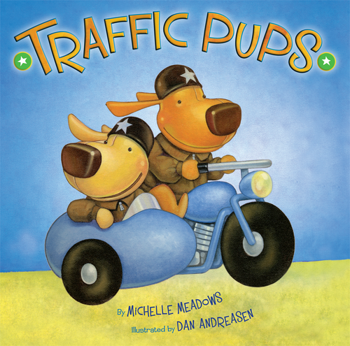 Traffic Pups book cover by Michelle Meadows