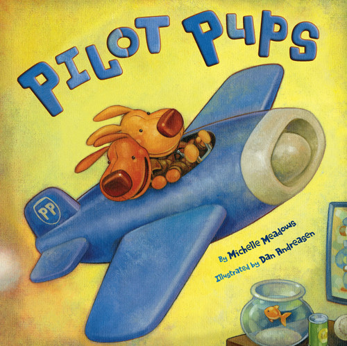 Pilot Pups book cover by Michelle Meadows
