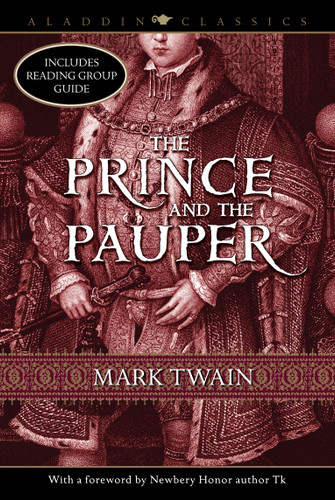 The Prince and the Pauper (Aladdin Classics) book cover by Mark Twain